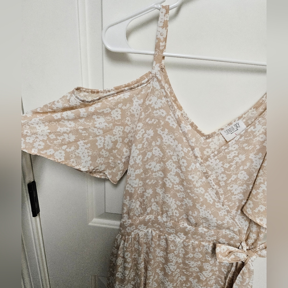 Women's floral dress sienna sky